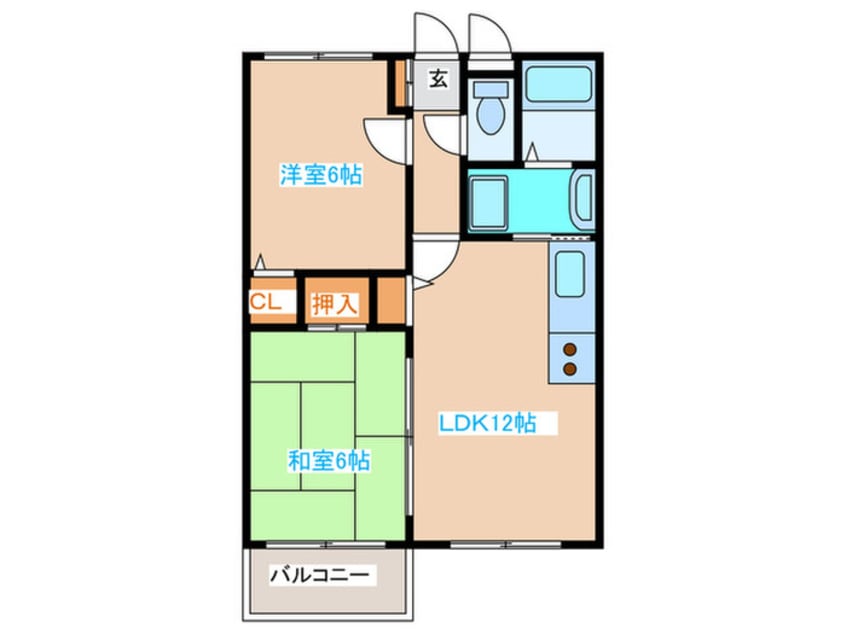 間取図 ソシアルコ－ト伏見