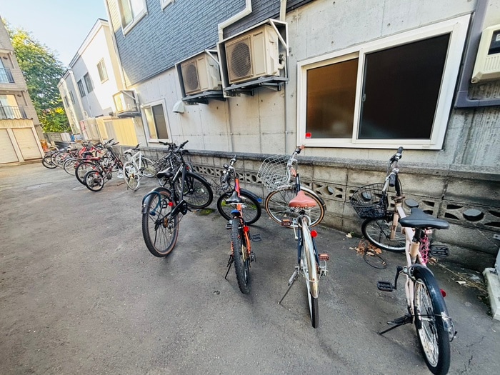 駐輪場 ソシアルコ－ト伏見