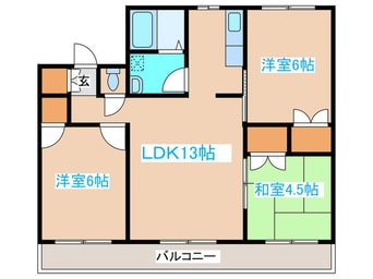 間取図 ファームハイツ