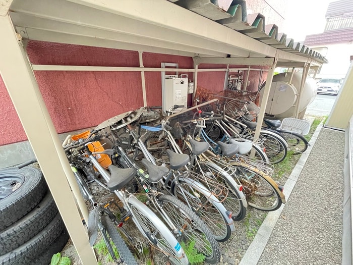 駐輪場 ファームハイツ