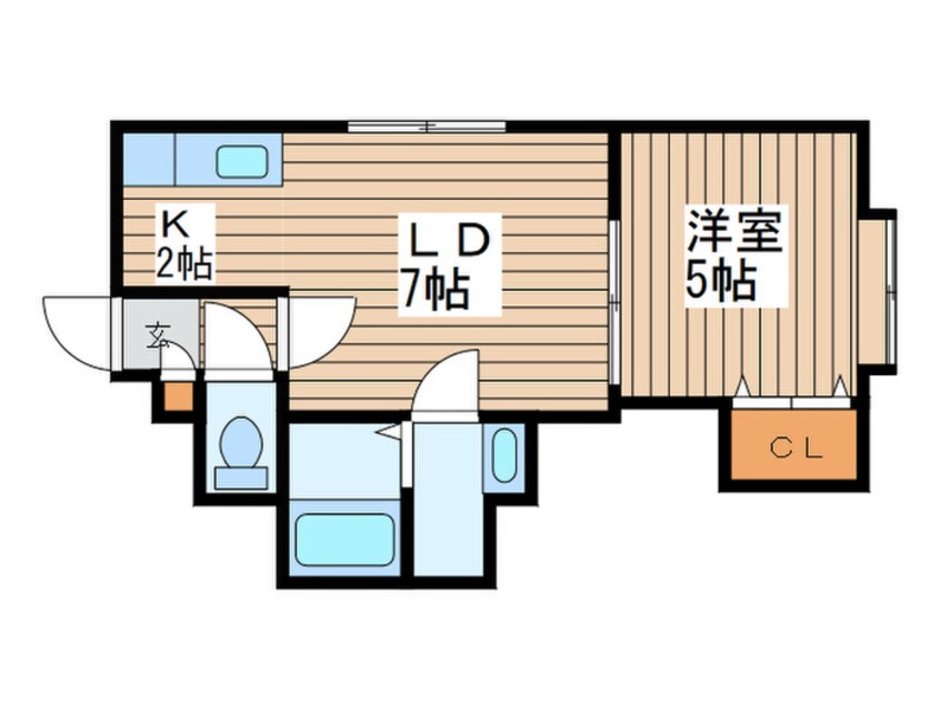 間取図 ＭＫガーデン北３９