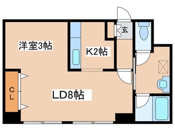 間取図 ノール山鼻