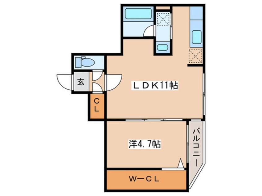 間取図 NOBLESSE札幌南6条