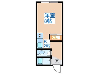 間取図 サンロ－ム