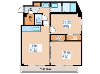 間取図 アクアトピア麻生