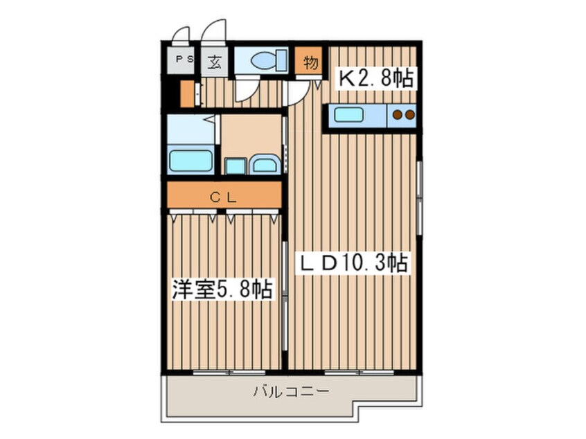 間取図 グランヴィル