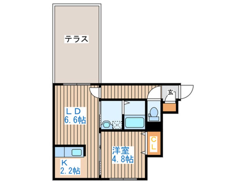 間取図 GARE24K