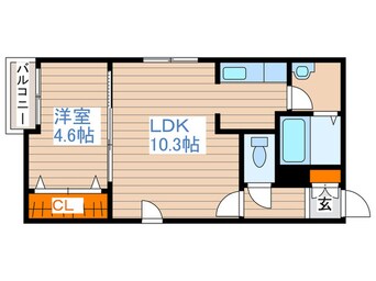 間取図 ＤＩＮＡＳＴＩＡ　Ⅵ