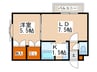 キャストル９２Ａ 1LDKの間取り