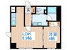 レガート東区役所前A棟 1LDKの間取り