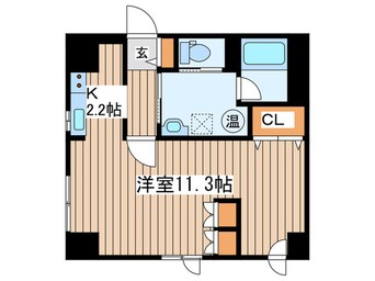 間取図 レガート東区役所前B棟