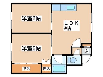 間取図 田中マンション