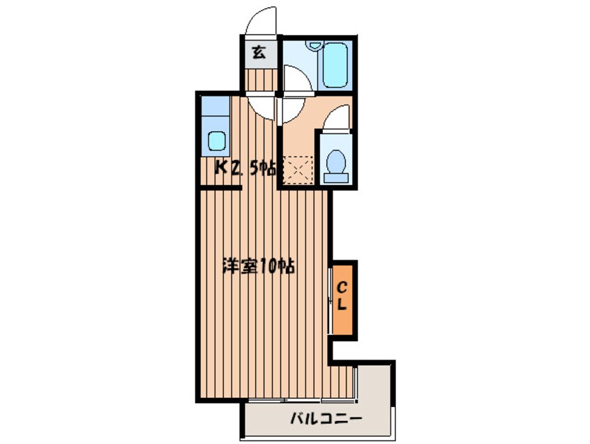 間取図 藤井ビル北１７条Ⅱ