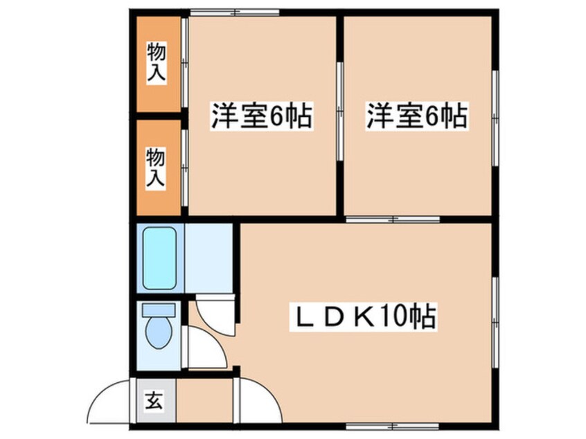 間取図 中里ビル