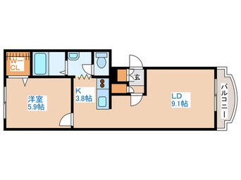 間取図 ピュアグリ－ン南郷