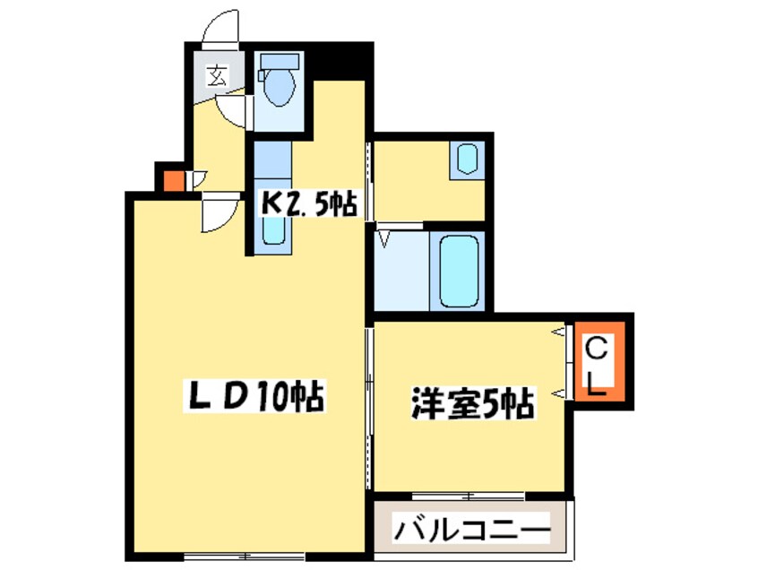間取図 プレシャス５番館