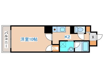 間取図 クレ－ル北１０条