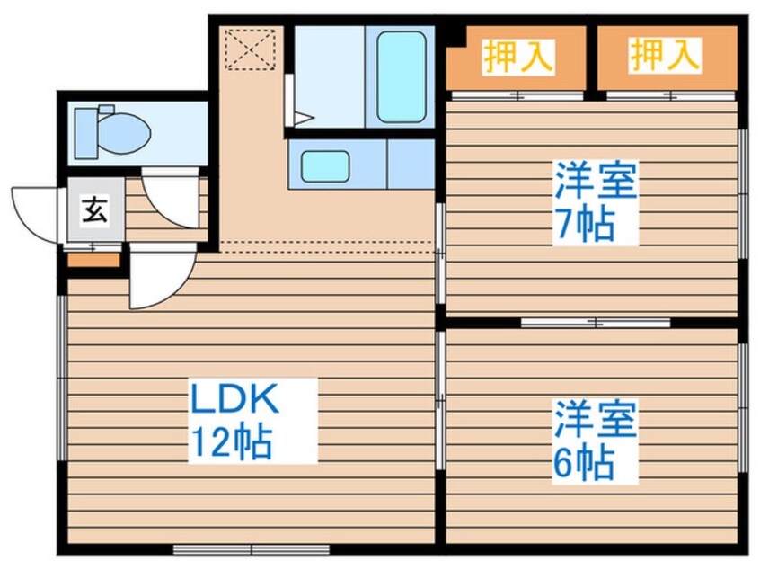 間取図 渡邊マンション