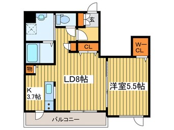 間取図 ピアツァルナ月寒中央