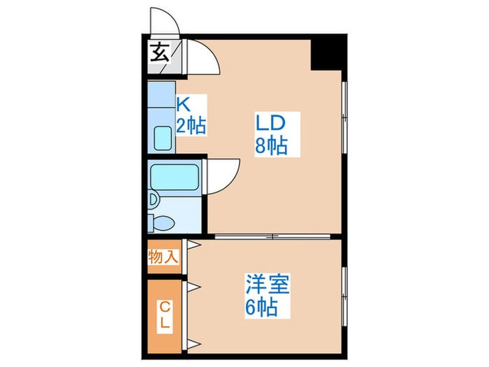 間取り図 コスモハイツ