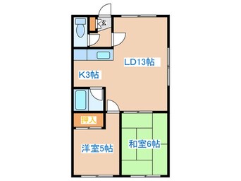 間取図 エンドレス西町