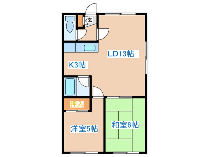 間取図 エンドレス西町