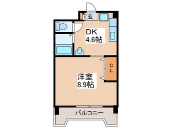 間取図 山水ビルサンスィ－トヴィラ