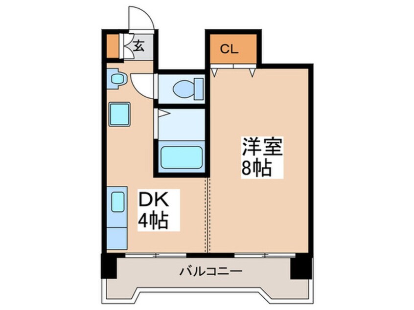 間取図 山水ビルサンスィ－トヴィラ