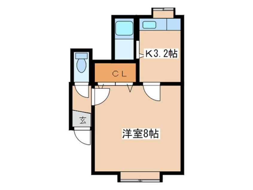 間取図 ハイツエリックス