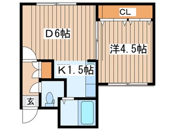 間取図 ヴィレッジ円山