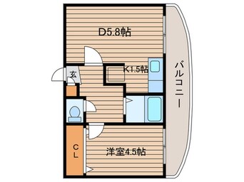 間取図 ヴィレッジ円山