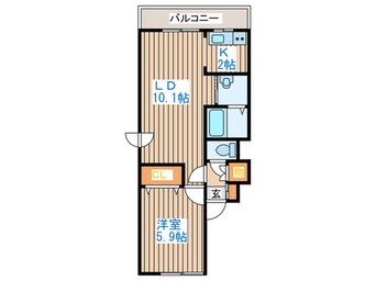 間取図 アイビル２