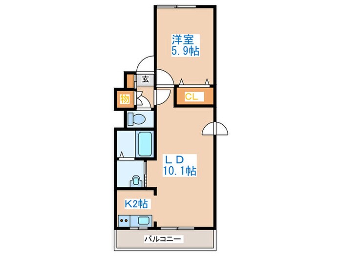 間取り図 アイビル２