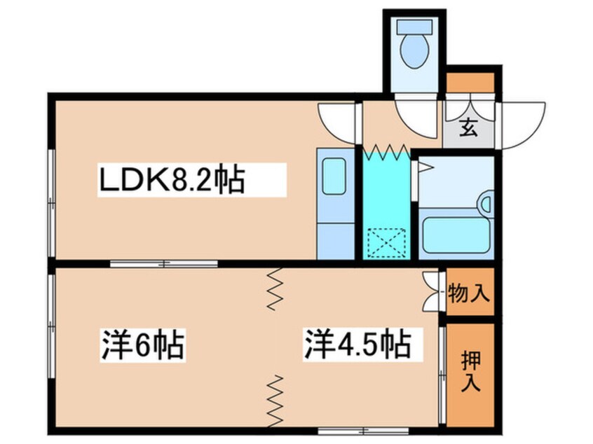 間取図 Ｍｙシャルム