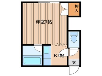 間取図 ロア－ル新札幌Ａ