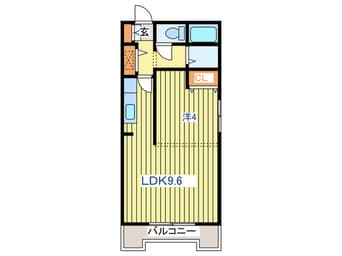 間取図 パインセントラルハイツ