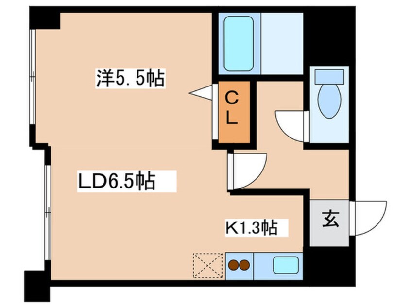 間取図 ハウスオブリザ菊水弐番館