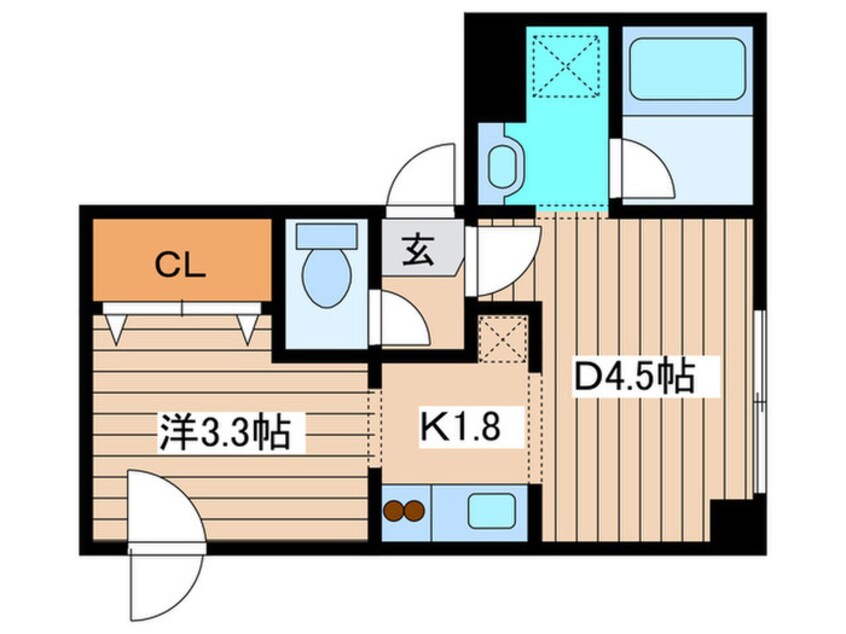 間取図 パーク円山