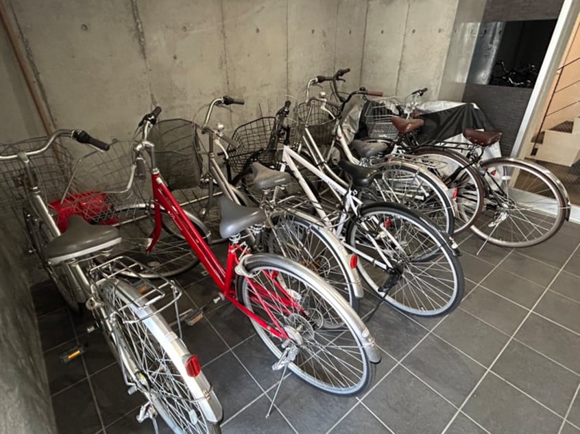 駐輪場 Tela　bianca月寒中央