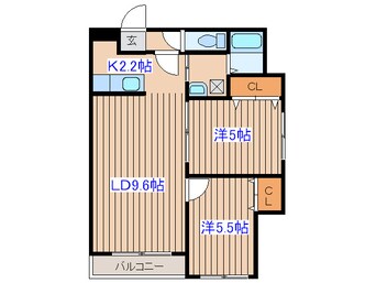 間取図 Ｓ－ＦＯＲＴ東札幌ノルド