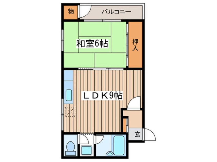 間取図 リベルティ－大通