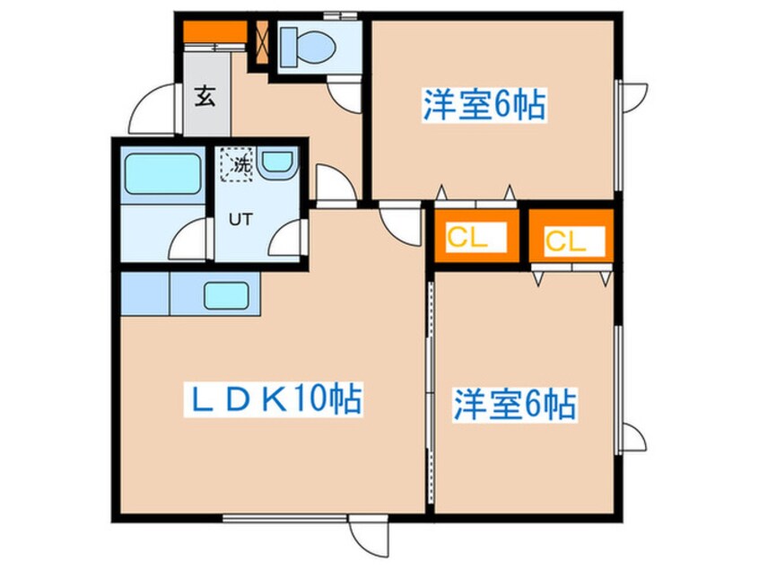 間取図 ドリ－バ－デン