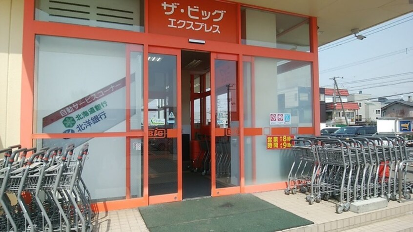 ザ・ビッグ(スーパー)まで1100m ドリ－バ－デン