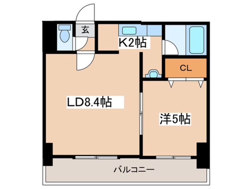 間取図 Ｗｉｌｌ　Ｄｏ南１２条