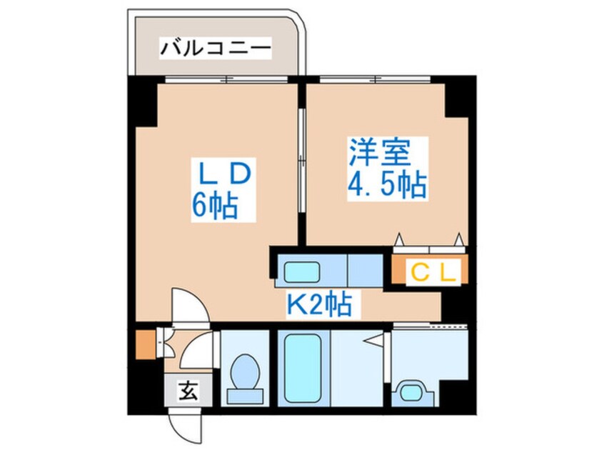 間取図 ウエストコ－スト