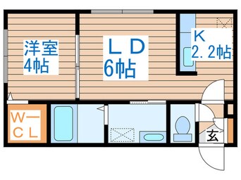 間取図 CENTNIA中島公園