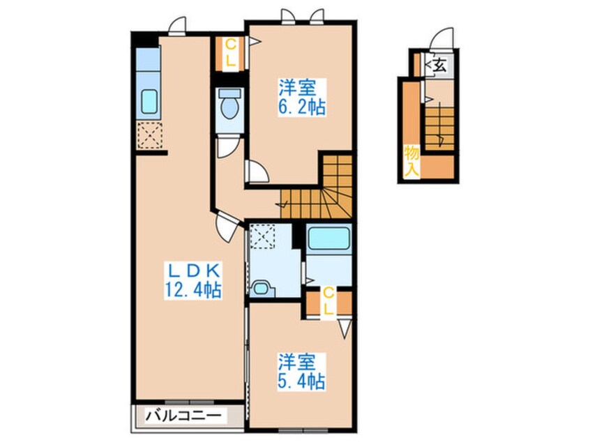 間取図 グラシオッソ