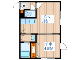 間取図 ユニヴェール澄川