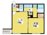 ＨＳ南平岸112 1LDKの間取り