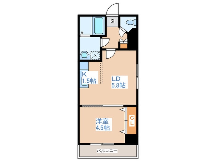 間取り図 ミピア－チェ学園前